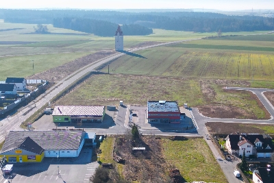 Luftbild Baugebiet Schlaggrub Pollenfeld