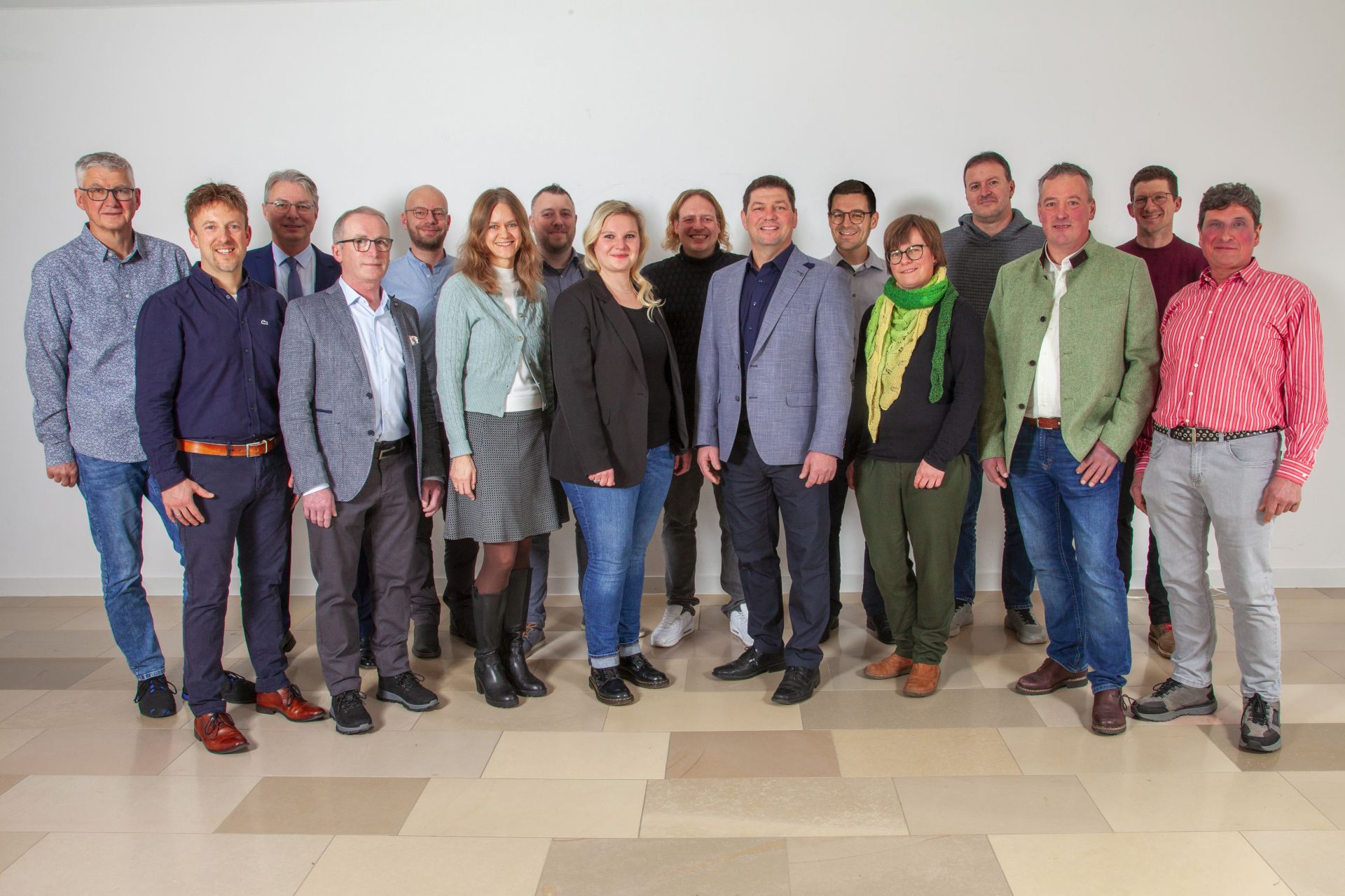 Gruppenfoto Kandidaten